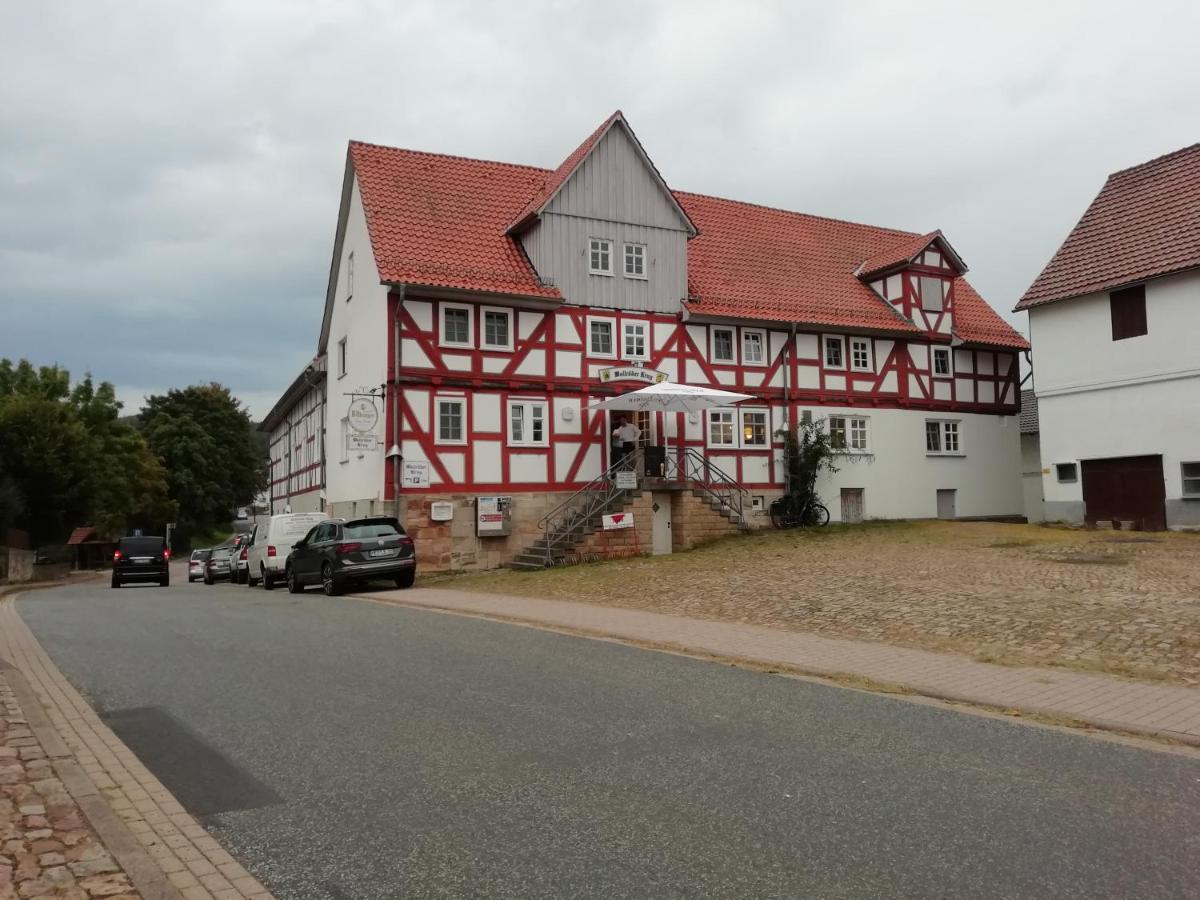 Hotel Wollroeder Krug Guxhagen Esterno foto